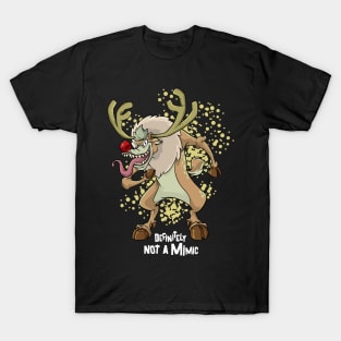 Roleplaying Mimic Creature RPG Joke Meme DM PnP Christmas T-Shirt